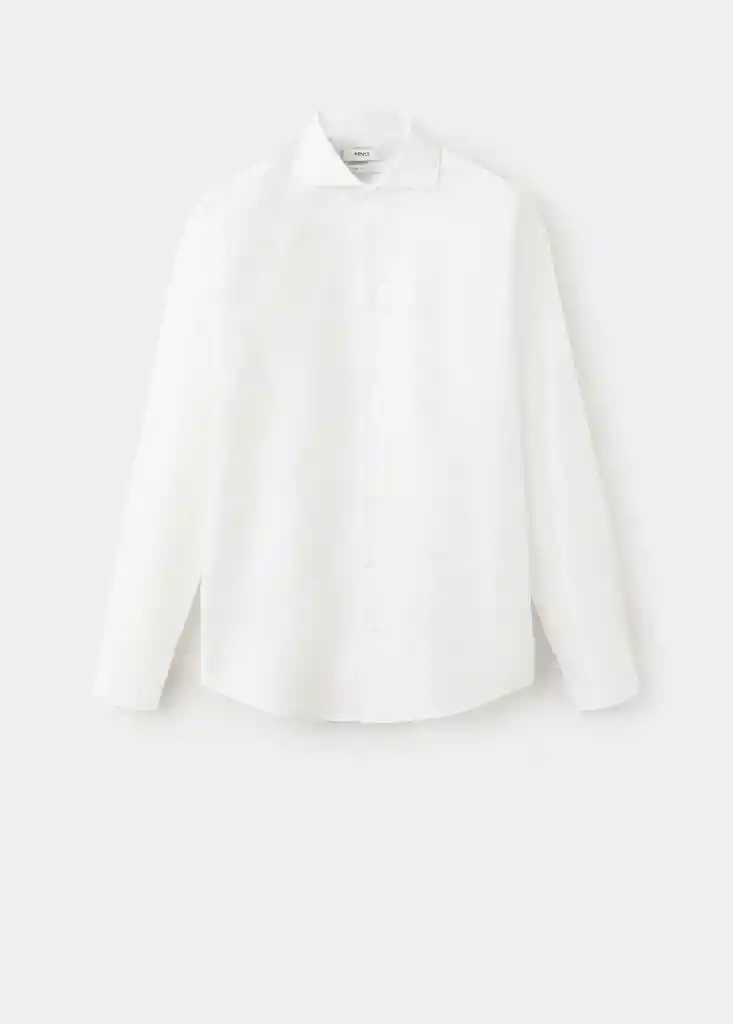 CAMISA EMERITOL BLANCO Talla M Hombre Mango