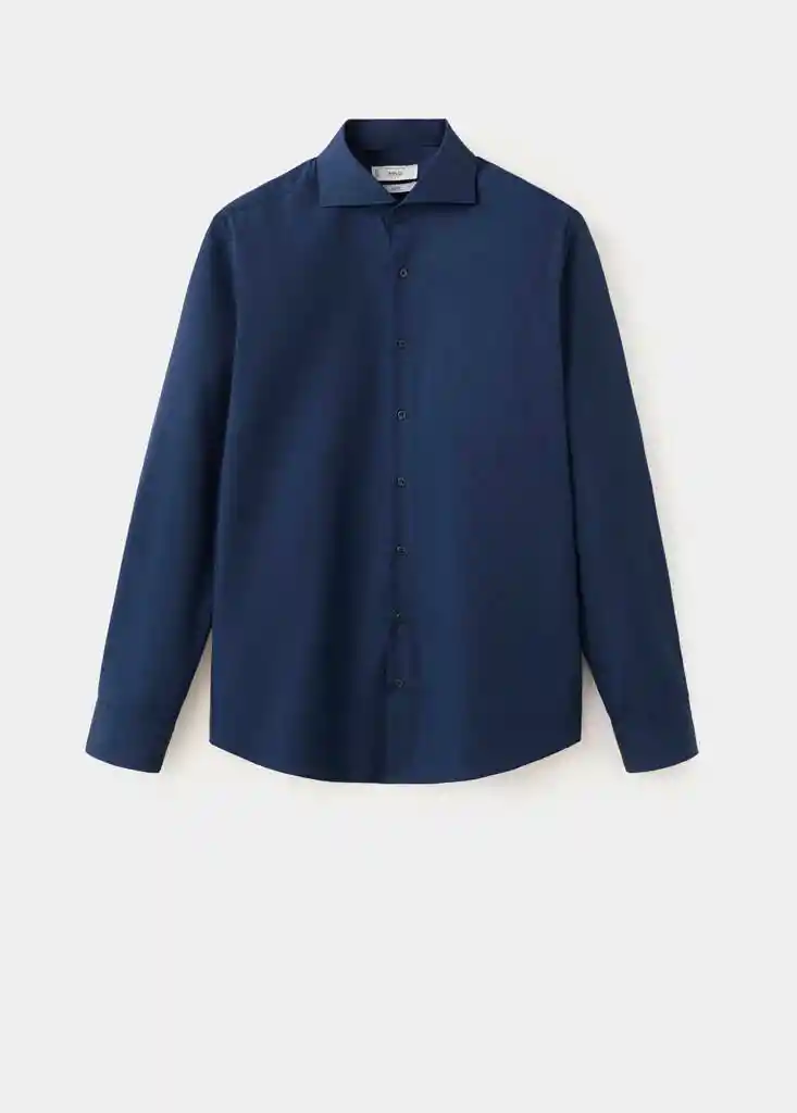 CAMISA EMERITOL NAVY Talla S Hombre Mango