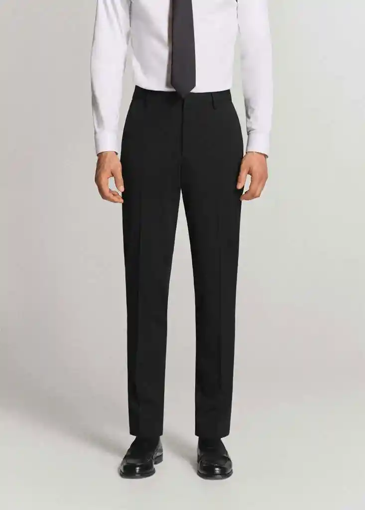 PANTALON PARIS NEGRO Talla 36 Hombre Mango