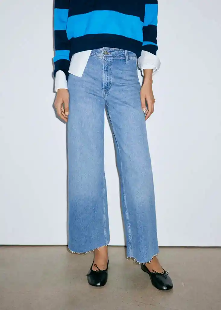 JEANS CATHERIN TEJANO MEDIO Talla 40 Mujer Mango
