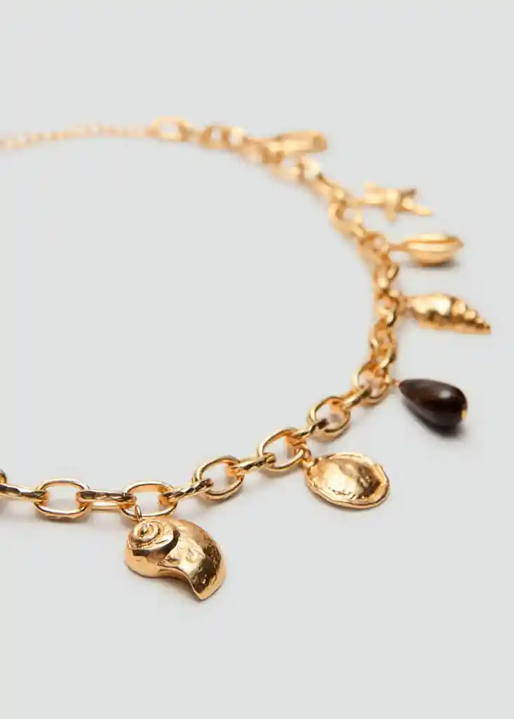CINTURON THALIA ORO Talla M Mujer Mango