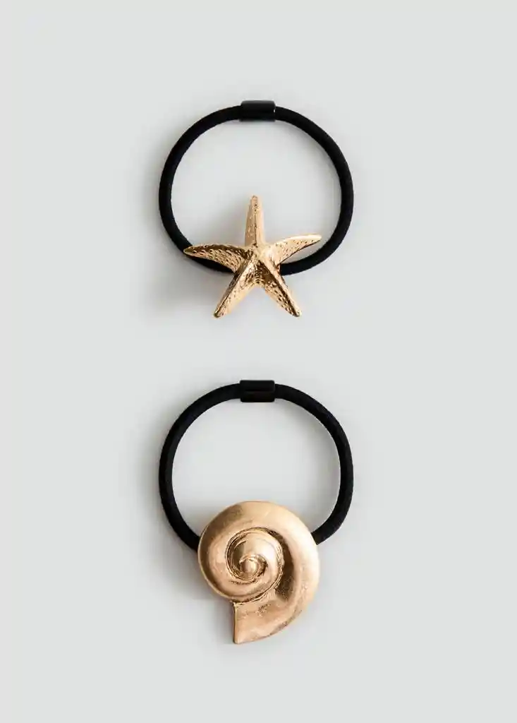 BANDA OCEAN ORO Talla 99 Mujer Mango