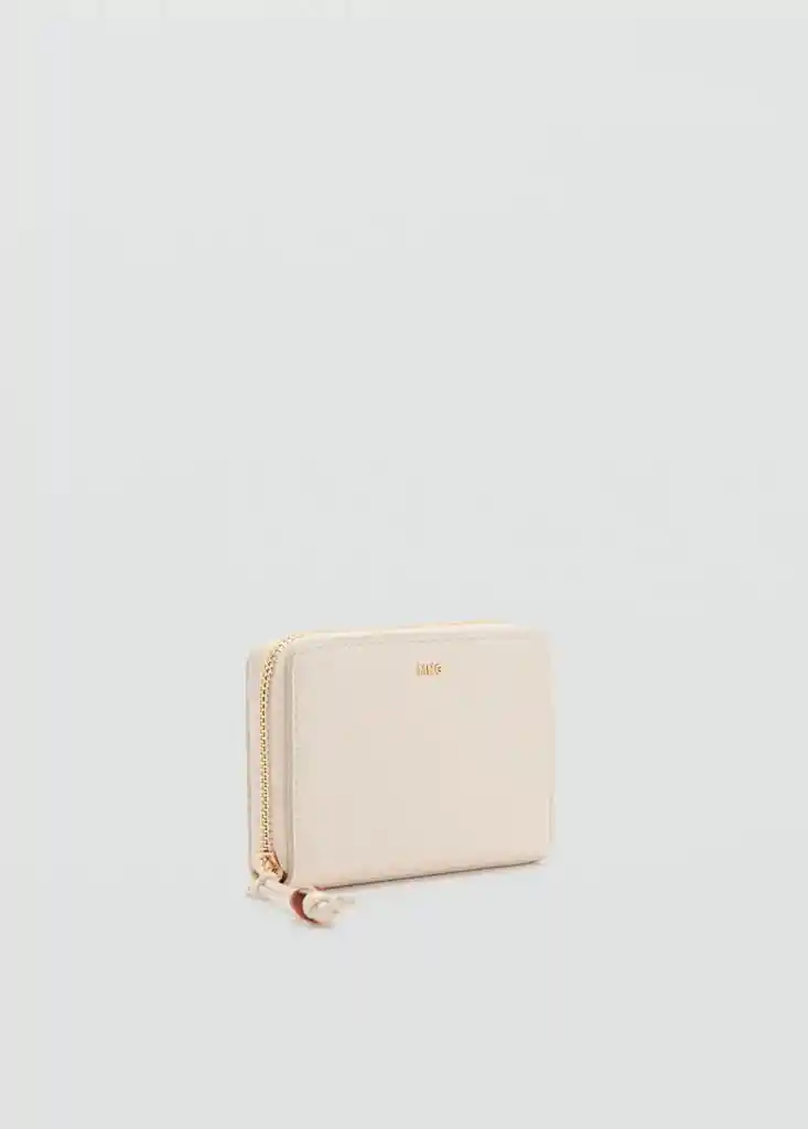 BILLETERA M CASILDA CRUDO Talla 99 Mujer Mango