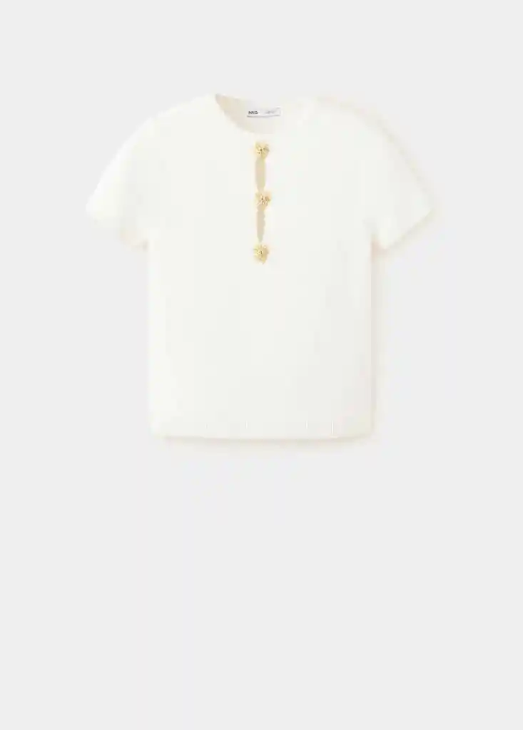 JERSEY ANTUAN CRUDO Talla S Mujer Mango