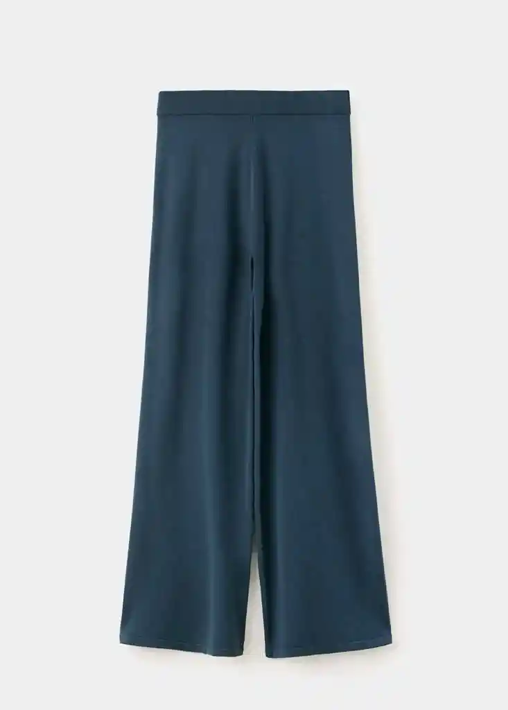 PANTALON ALMIBI AZUL Talla S Mujer Mango