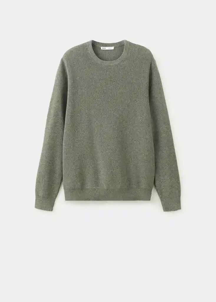 JERSEY TEN KHAKI Talla S Hombre Mango