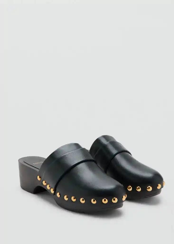 ZUECO KATA NEGRO Talla 38 Mujer Mango