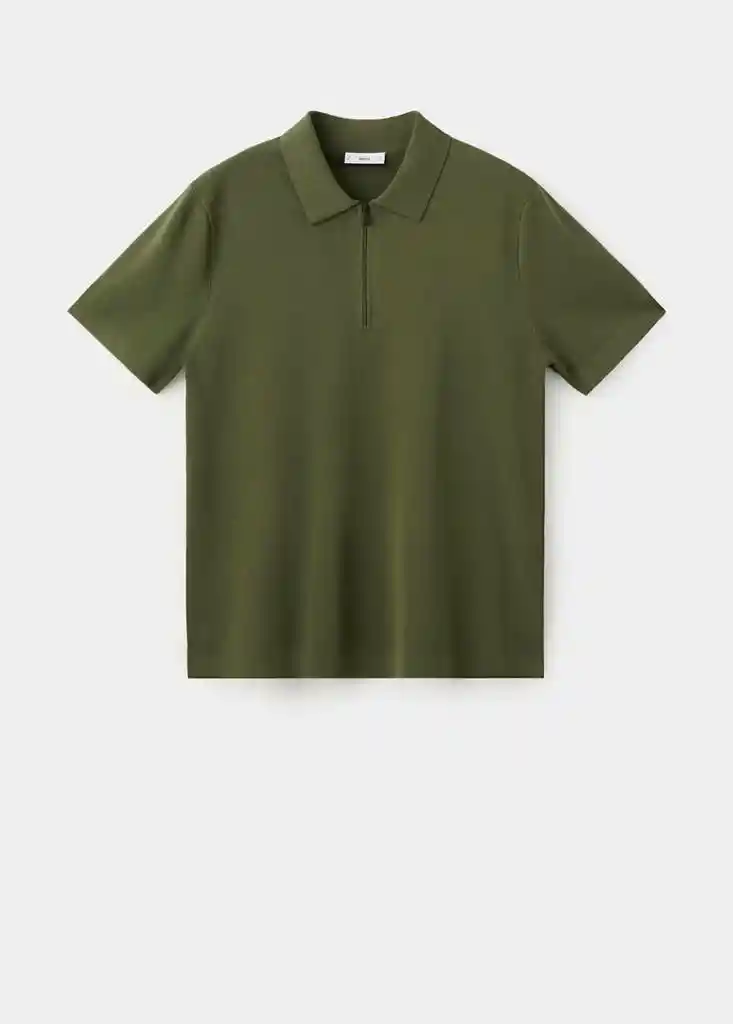 POLO MILLER KHAKI Talla M Hombre Mango