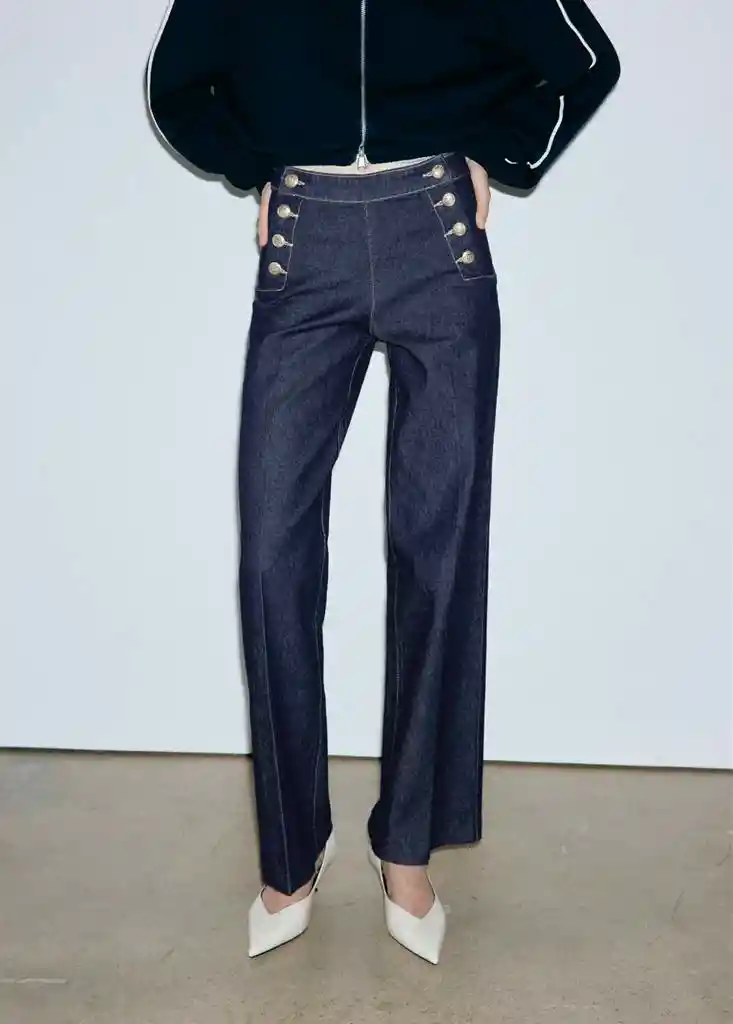 JEANS EMILY TEJANO SOFT Talla 38 Mujer Mango