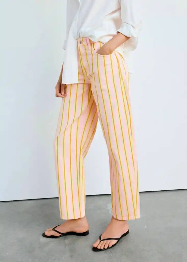 JEANS BETTY ROSA PALO Talla 36 Mujer Mango