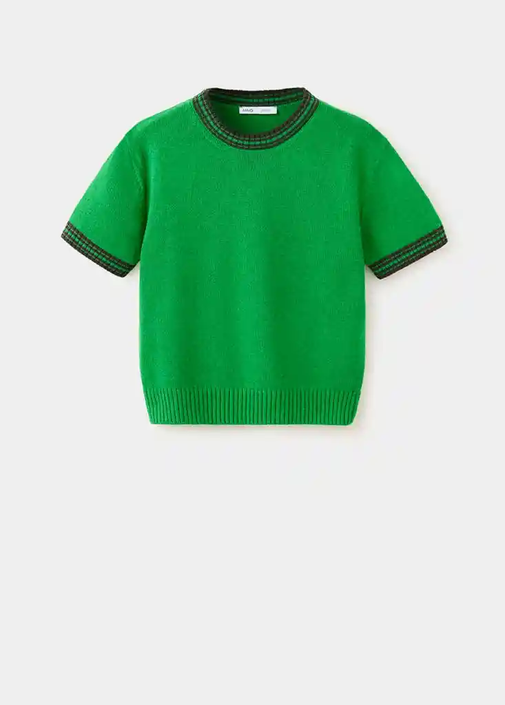 JERSEY MARICEL VERDE Talla S Mujer Mango
