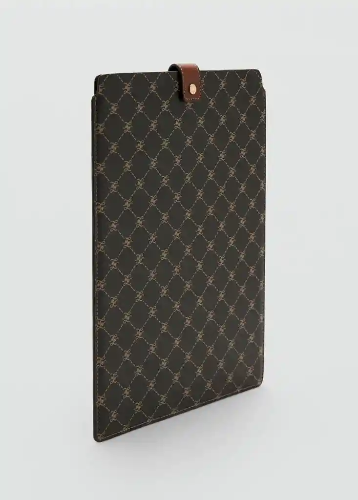FUNDA G PORTA MARRON Talla 99 Mujer Mango