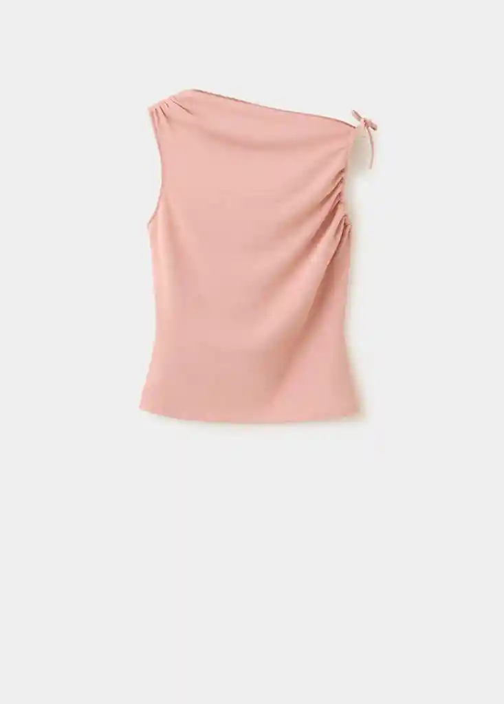 TOP KIRA ROSA Talla S Mujer Mango