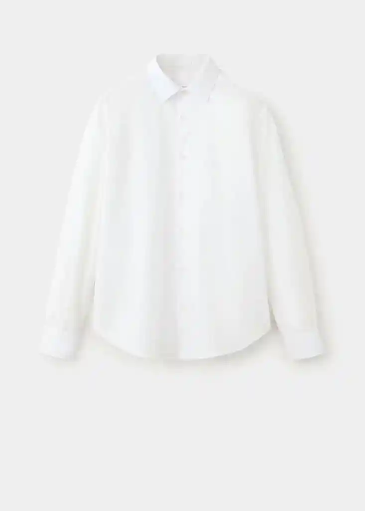CAMISA PLAY BLANCO Talla M Hombre Mango