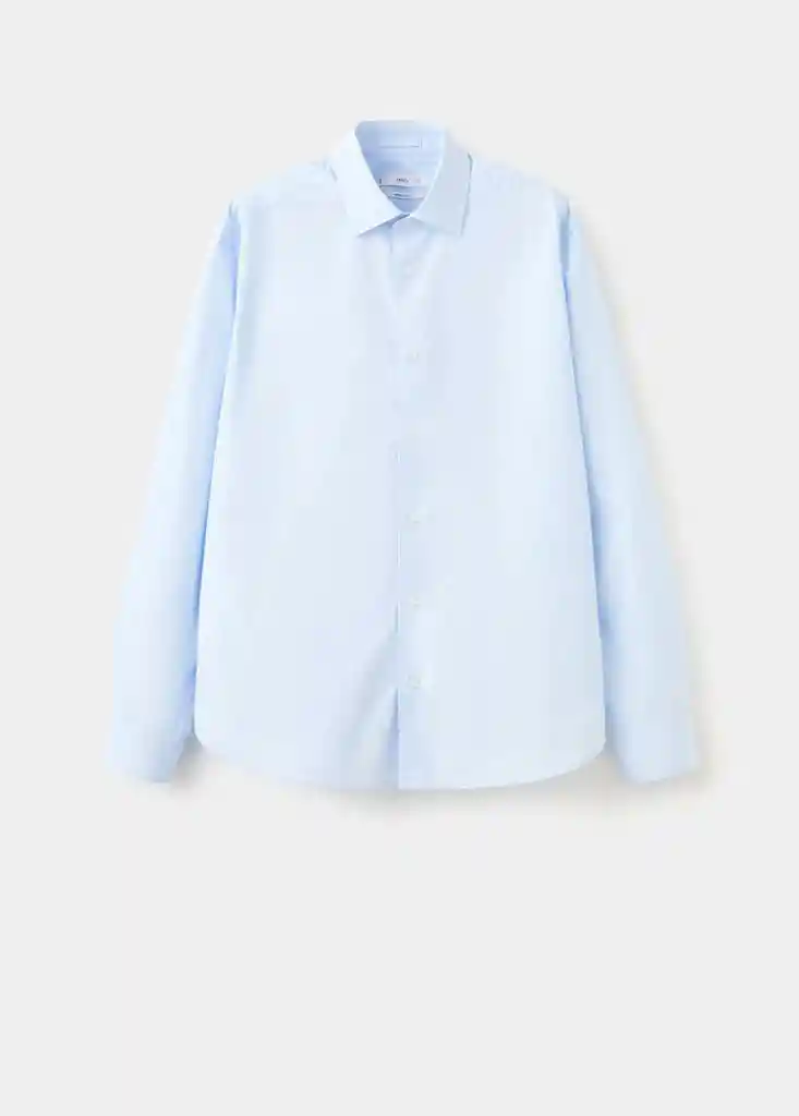 CAMISA PLAY CELESTE Talla M Hombre Mango