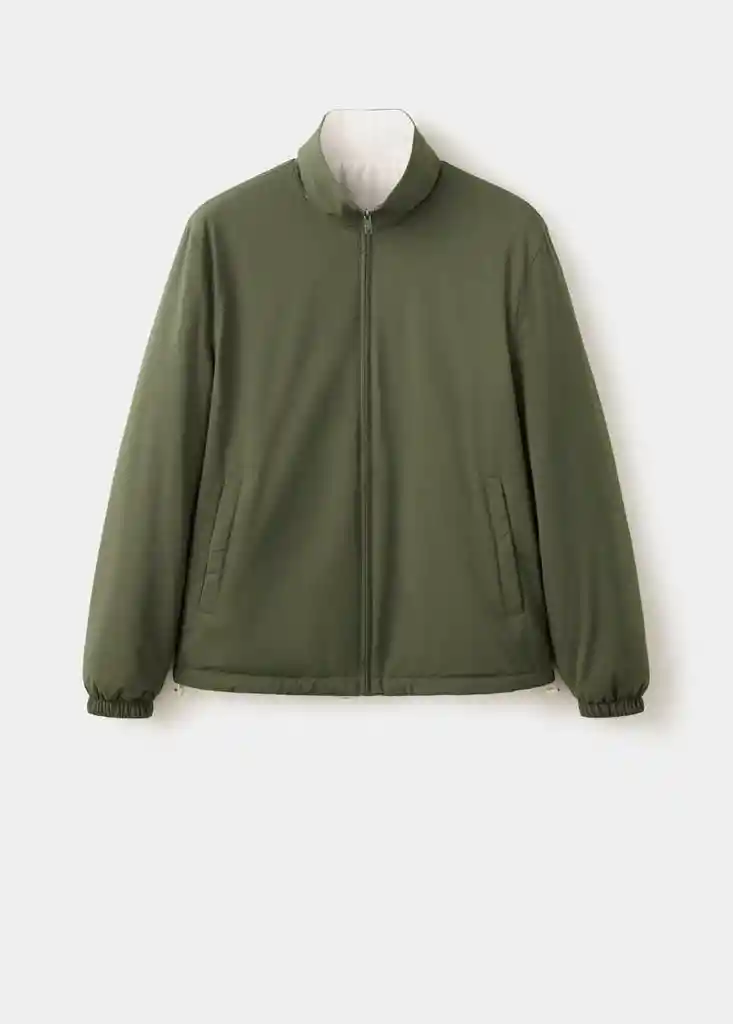 CHAQUETA NADA KHAKI Talla S Hombre Mango