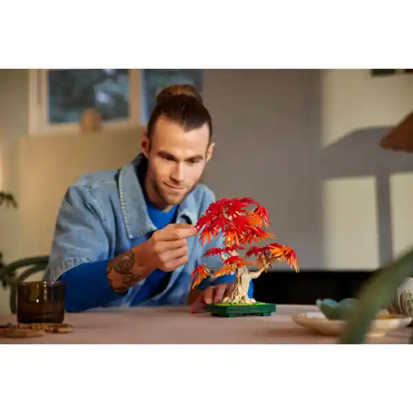 Set de Construcción Bonsái de Arce Rojo Japonés Lego