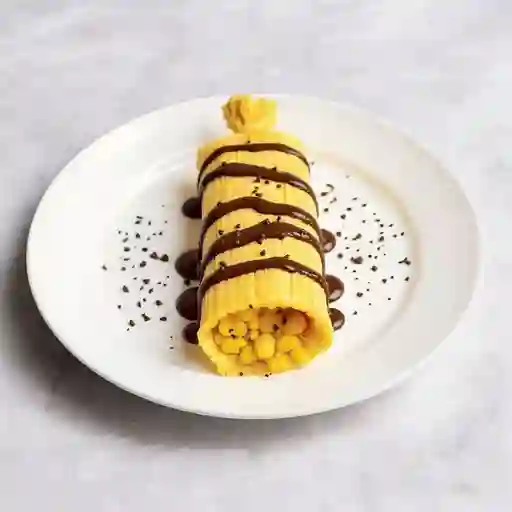 Tamal con Chocolate