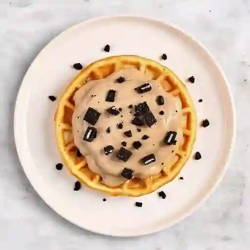 Waffle de Arequipe Oreo