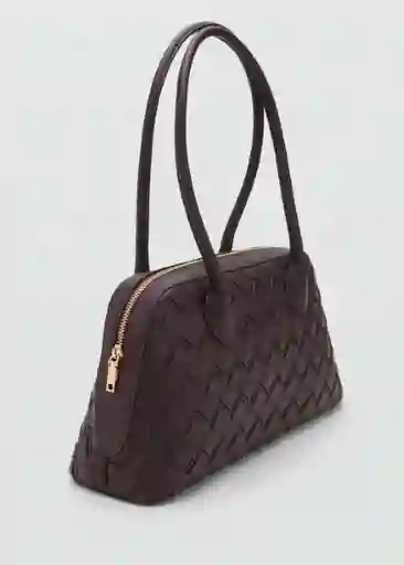 Bolso G Clavel Chocolate Talla 99 Mujer Mango