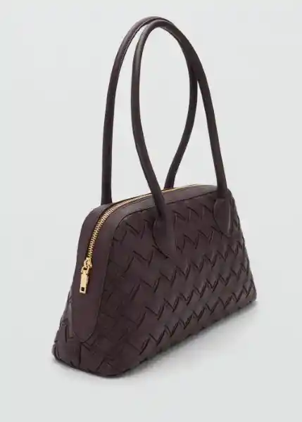 Bolso G Clavel Chocolate Talla 99 Mujer Mango
