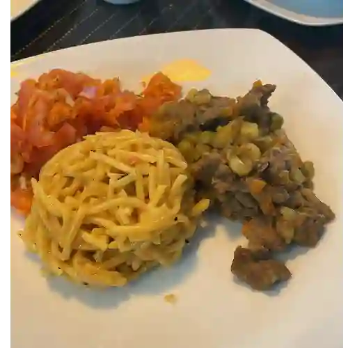 Almuerzo menú miércoles