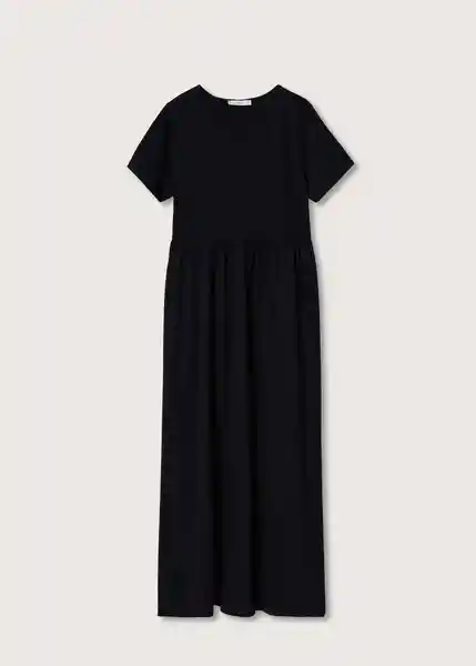 Vestido Gisal Negro Talla S Mujer Mango