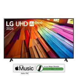 Lg Televisor 4K Ultra HD 75 75UT8050PSB