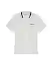 Camiseta Polo Mach Knob Neck Embro Crudo Pristino T L Chevignon