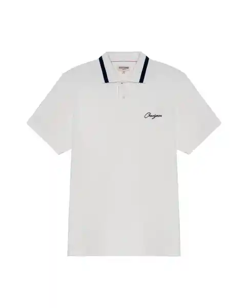 Camiseta Polo Mach Knob Neck Embro Crudo Pristino T L Chevignon