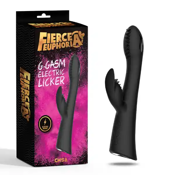 Chisa Vibrador Doble Estimulación G-Gasm Electric Licker