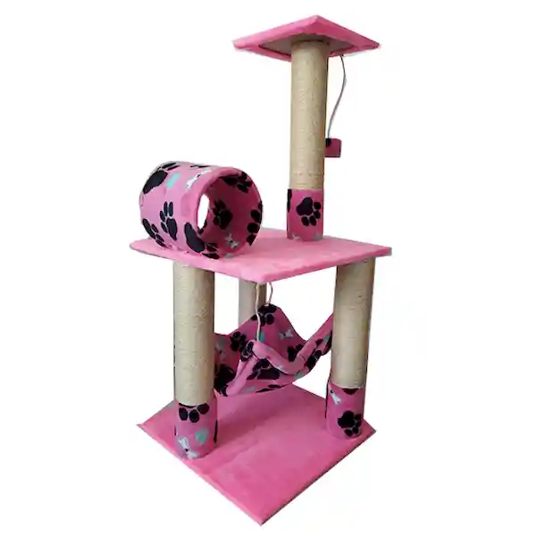 Yummypet Gimnasio Para Gato 5 Niveles Rojo