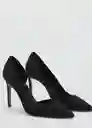 Zapatos Audrey Negro Talla 39 Mujer Mango