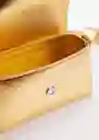 Bolso P Lucer Oro Talla 99 Mujer Mango