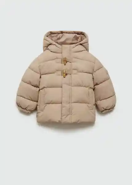 Abrigo Anorak Aldoal Vainilla Talla 66 Niños Mango