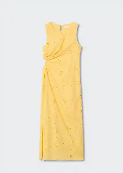 Vestido Baloo-H Amarillo Talla M Mujer Mango