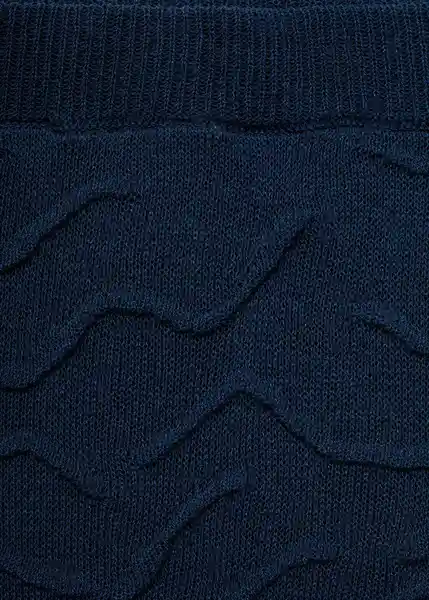 Falda Tana Navy Talla 19 Niñas Mango