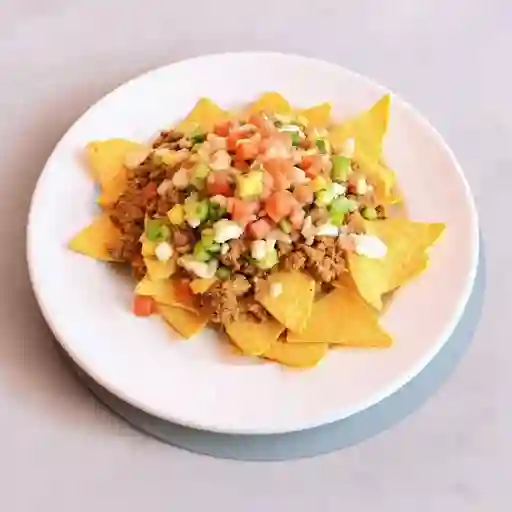 Nachos Pollo Rustico