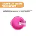 Botella Con Correa y Funda Serie Rosa 800 mL Bt21 Miniso