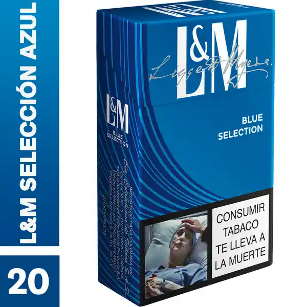 L&M Selección Azul x 20 Cigarrillos