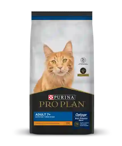 Alimento PRO PLAN® para gatos adultos mayores de 7 años x 3 kg