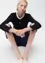 Cárdigan Peri Negro Talla M Mujer Mango