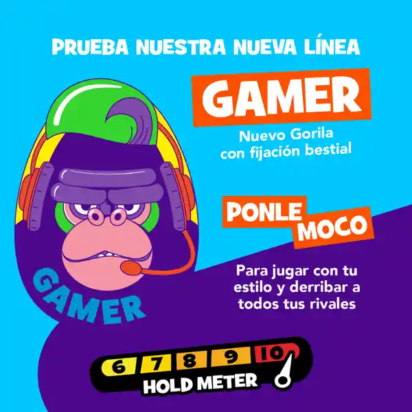 Gel  Moco de Gorila Gamer 340 gr
