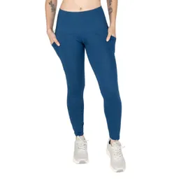 Leggings 2-Pocket Azul Talla M Everlast