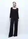 Blazer Americana Sake Chocolate Talla S Mujer Mango