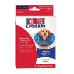 Kong Collar de Recuperación Inflable Cushion Large