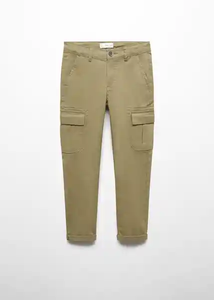 Pantalón Cargo Niños Khaki Talla 9 Mango