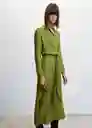 Vestido Tilly-L Verde Talla L Mujer Mango