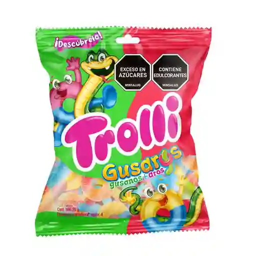 Gomas Trolli Gelatina Gusaros (70 Gr)