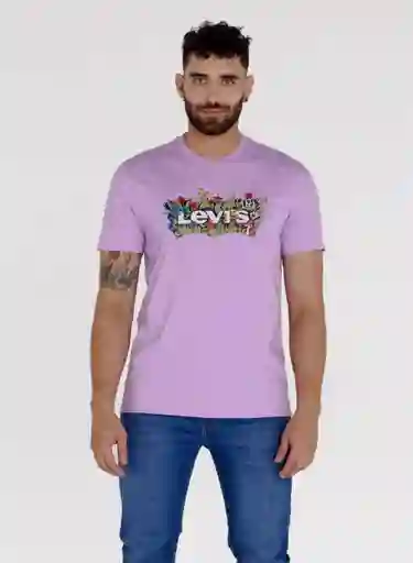 Levi'S Camiseta Manga Corta Lila Talla M